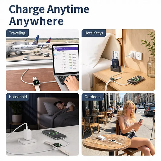 3-in-1 USB-C Data & Charging Cable, 240W, 5 ft Braided