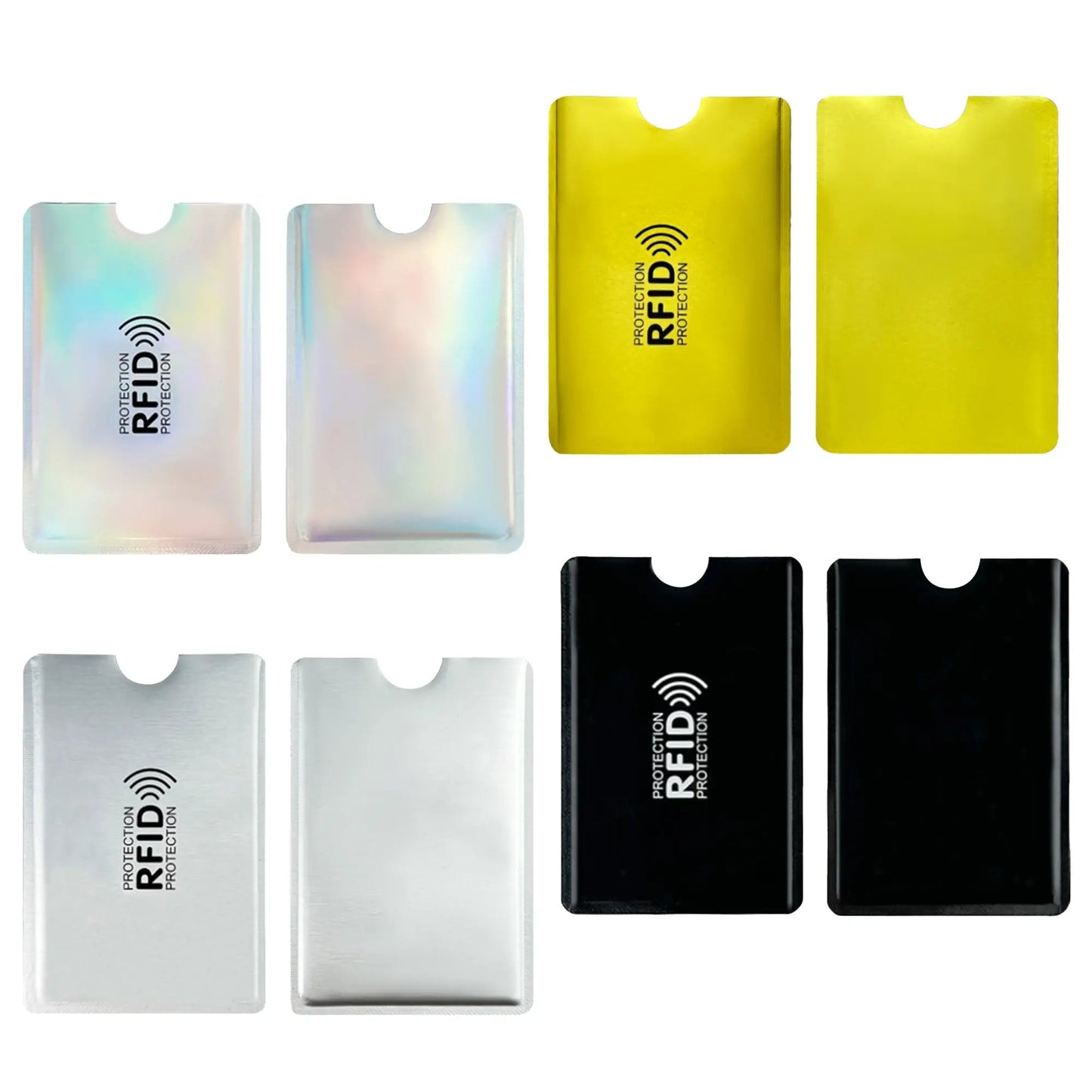 RFID Blocking Sleeves ā Protect Your Cards from Electronic Theft (8-Pack)