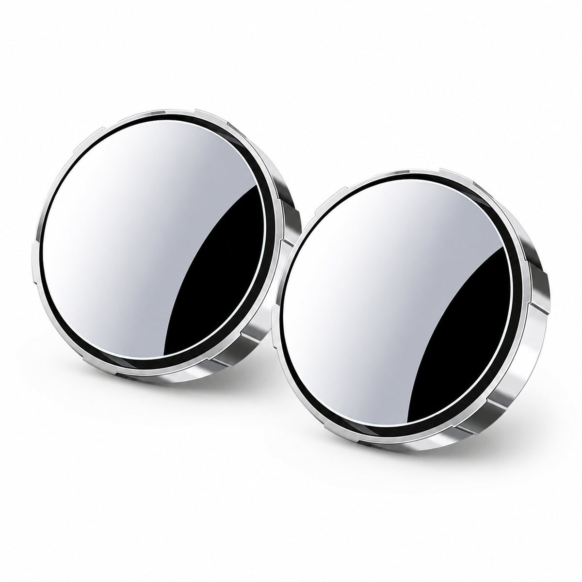 2-Pack Blind Spot Mirrors – 360° Adjustable Wide-Angle Rearview Safety Mirrors