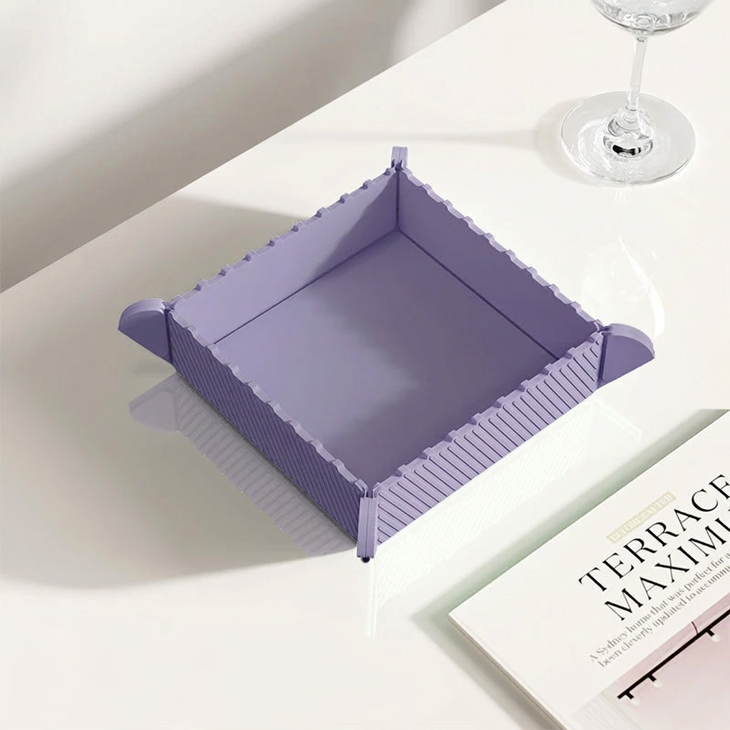 Text-free version of the purple tray product photo