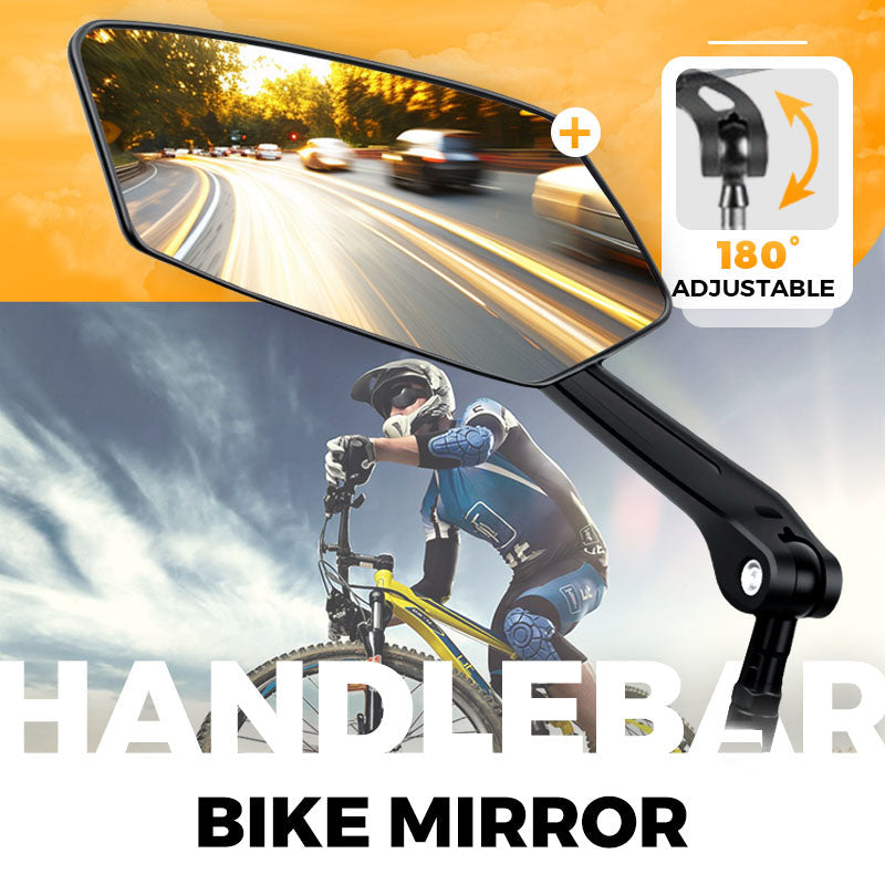 ⏳Limited-time 50% off⏰360° Rotatable Adjustable Bicycle Rearview Mirror🚴