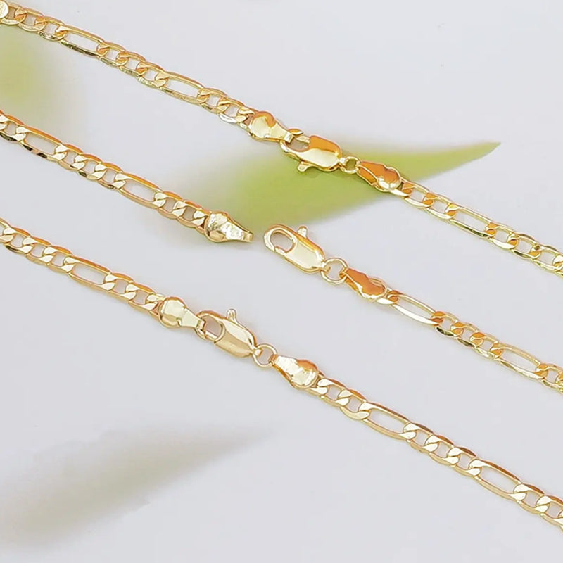 Figaro Link Bracelet for Men & Women