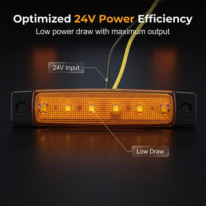 10PCS LED Side Marker Light for Trucks