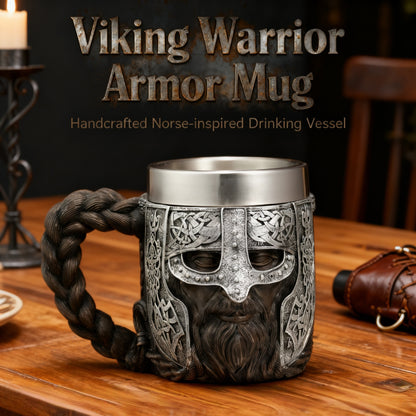 🍺 Viking Warrior Mug: Drink Like a Legend, Live Like a Raider