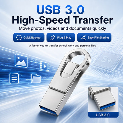 ⚡ 2026 2-in-1 USB C Pendrive – High-Speed Memory for Students & Office