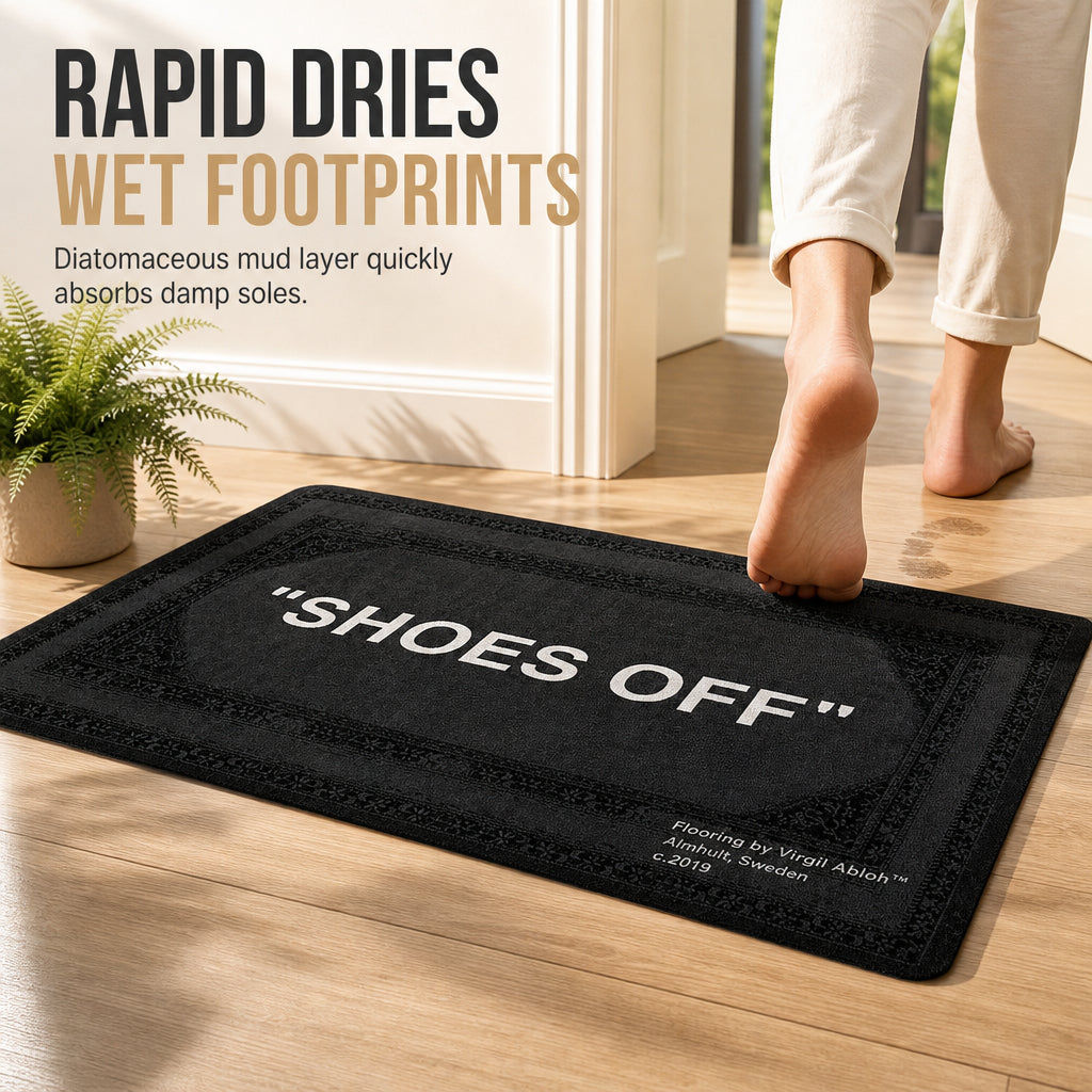 📢📢50% OFF !! ⏰Non-Slip Water Absorbent Bathroom Mat