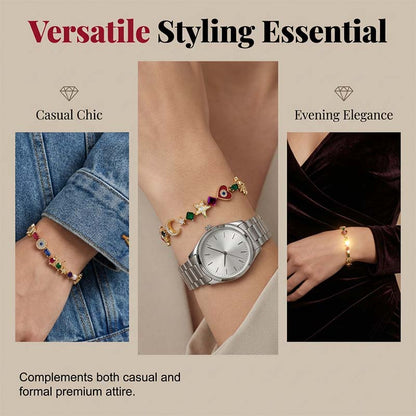 💕New Arrival💫Whimsical Celestial Charm Bracelet✨(Free Storage Box)