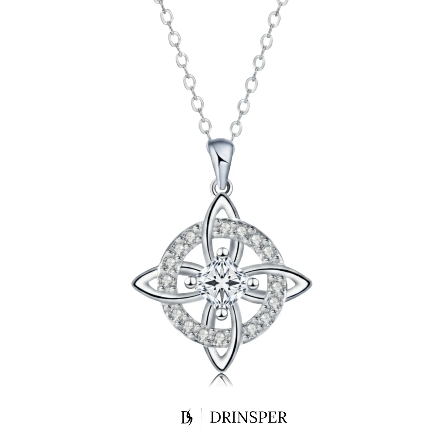 Mystical Birthstone Witches Knot Necklace – Natural Crystal🔮💞Protect Your Loved Ones