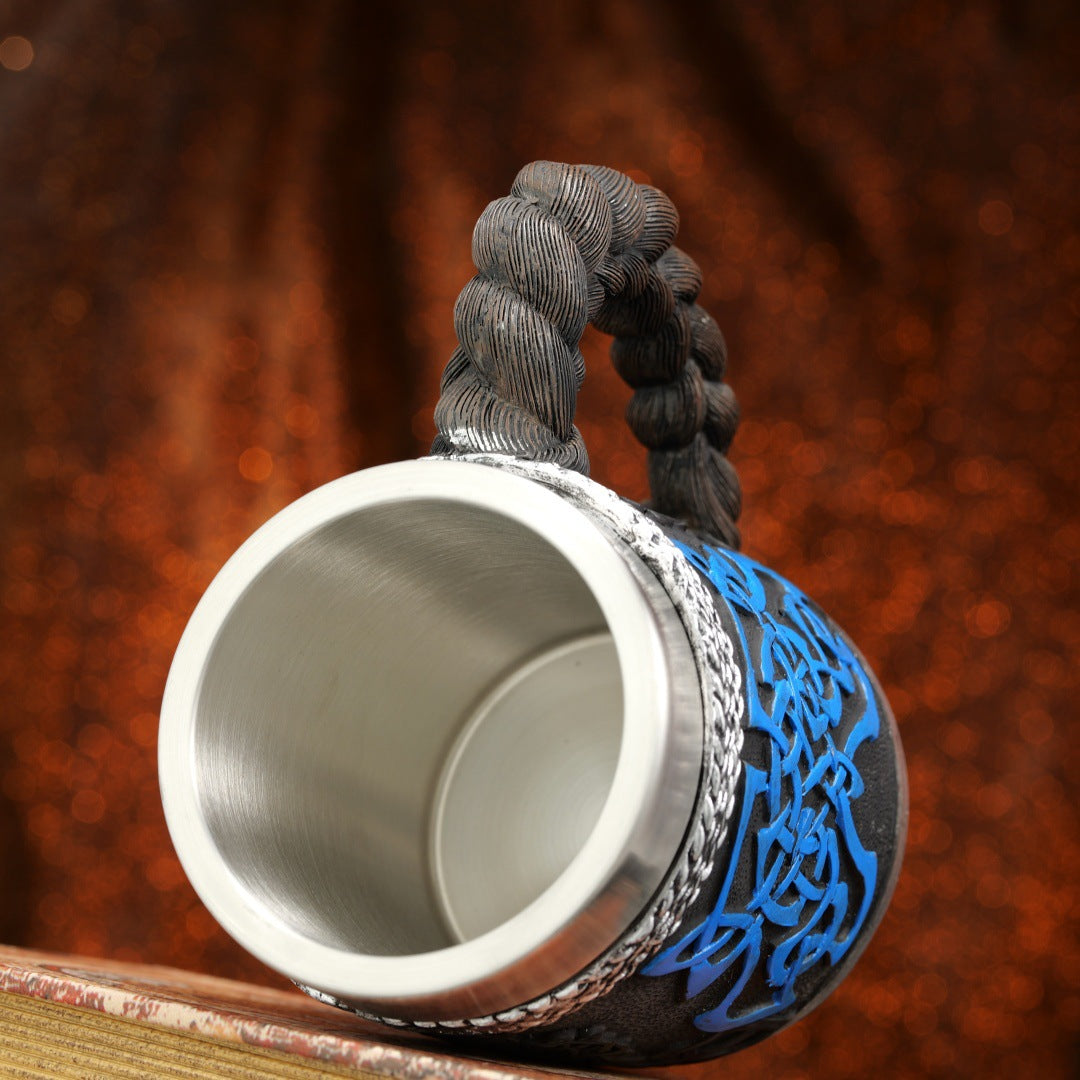 🍺 Viking Warrior Mug: Drink Like a Legend, Live Like a Raider