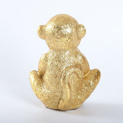 Three Wise Golden Monkeys