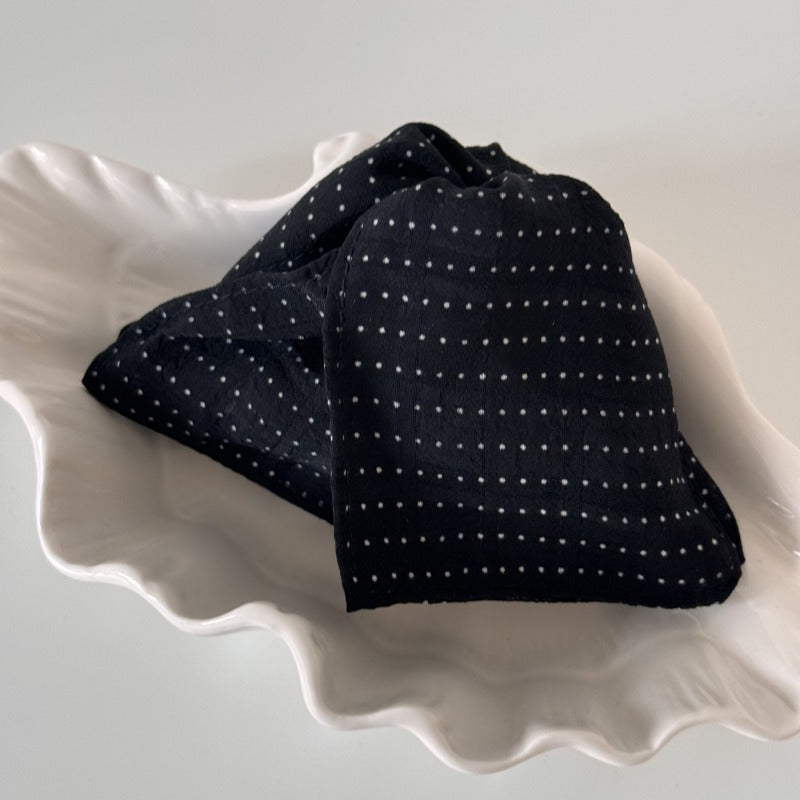 Oversized Polka Dot Bow Clip