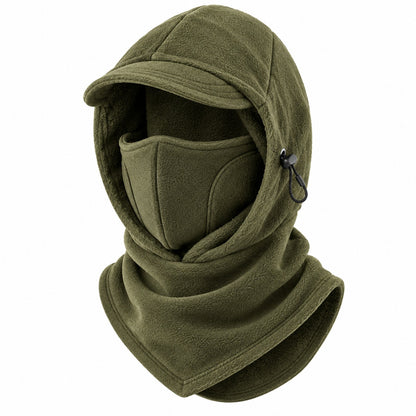 🔥🥶Fleece Double Layer Integrated Mask Hat