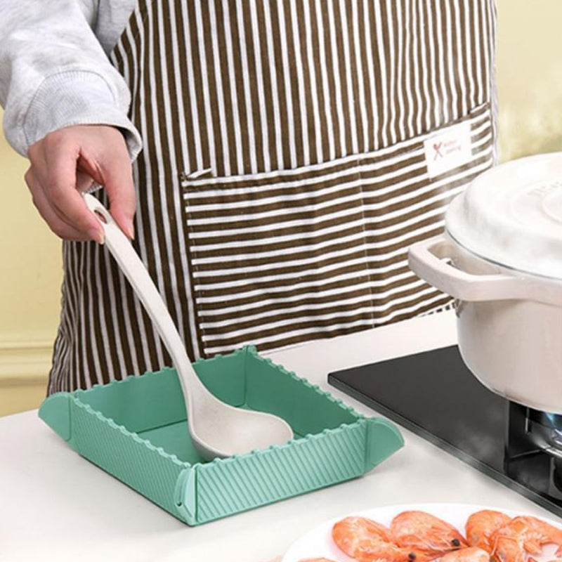 🔥 2-in-1 Magnetic Heat-Resistant Pot Mat & Tray 🛒
