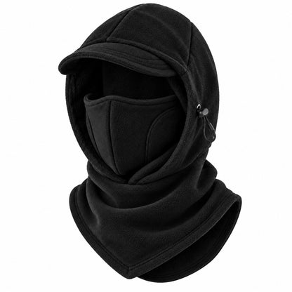 🔥🥶Fleece Double Layer Integrated Mask Hat