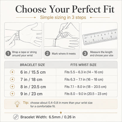 ✨ Gold Tennis Bracelet 6.5mm – CZ Clover Design, Gift for All