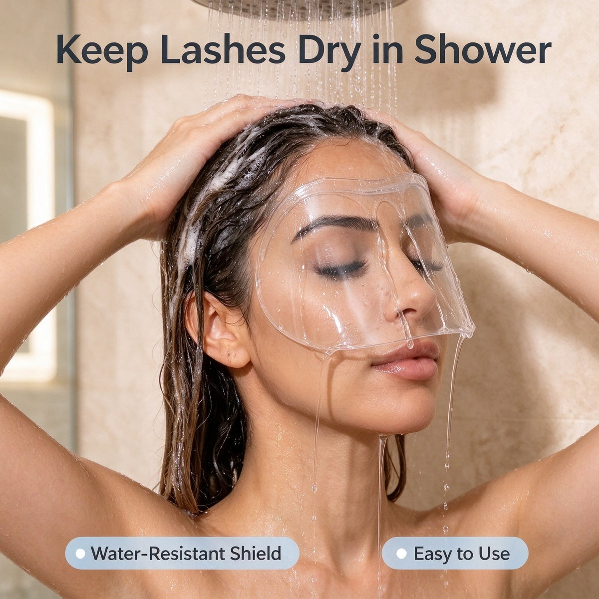 25pcs|Waterproof Lash Extension Shower Protector🍀