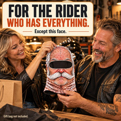 😂 Funny Face Motorcycle Balaclava
