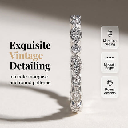 Pear-Shaped Teardrop Engagement Ring Set