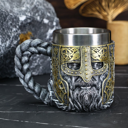 🍺 Viking Warrior Mug: Drink Like a Legend, Live Like a Raider