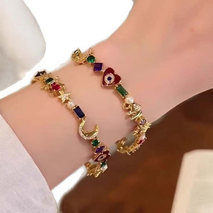 💕New Arrival💫Whimsical Celestial Charm Bracelet✨(Free Storage Box)