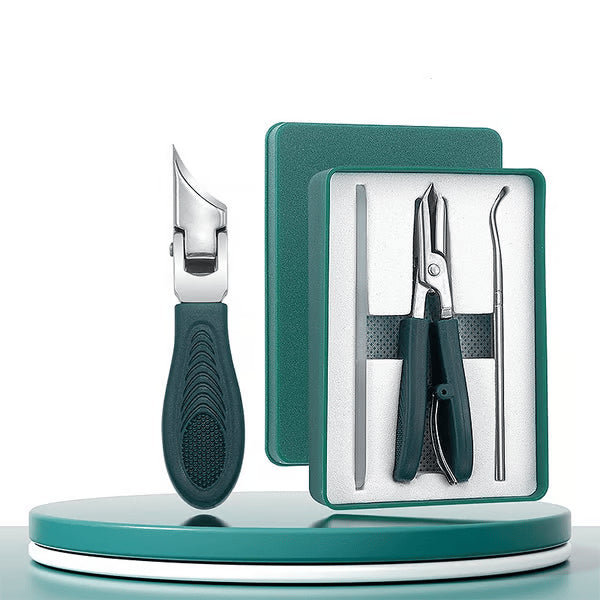 🔥Last Day Sale - Eagle Beak Angled Nail Clippers 3-Piece Set