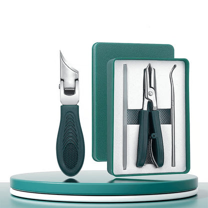 🔥Last Day Sale - Eagle Beak Angled Nail Clippers 3-Piece Set