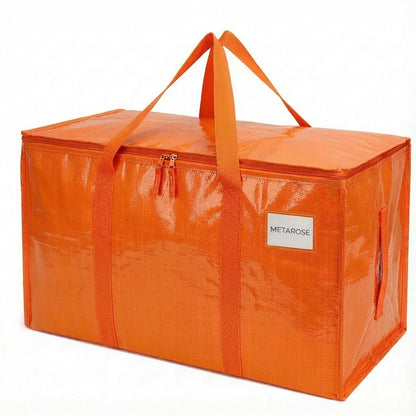 Extra Large Moving Bags Heavy Duty with Zippers & Carrying Handles
