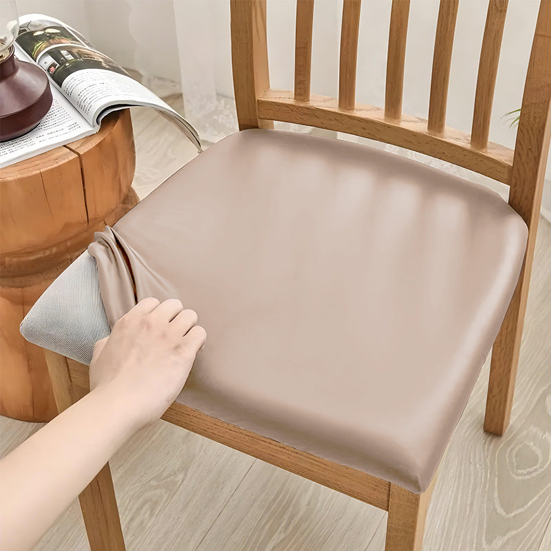 ✨ PU Leather Chair Protector – Waterproof & Oil-Resistant Seat Covers for Dining Chairs, Removable & Washable