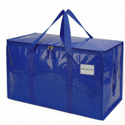 Extra Large Moving Bags Heavy Duty with Zippers & Carrying Handles