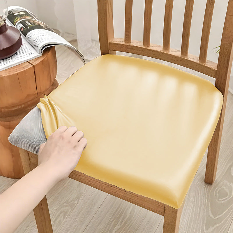 ✨ PU Leather Chair Protector – Waterproof & Oil-Resistant Seat Covers for Dining Chairs, Removable & Washable