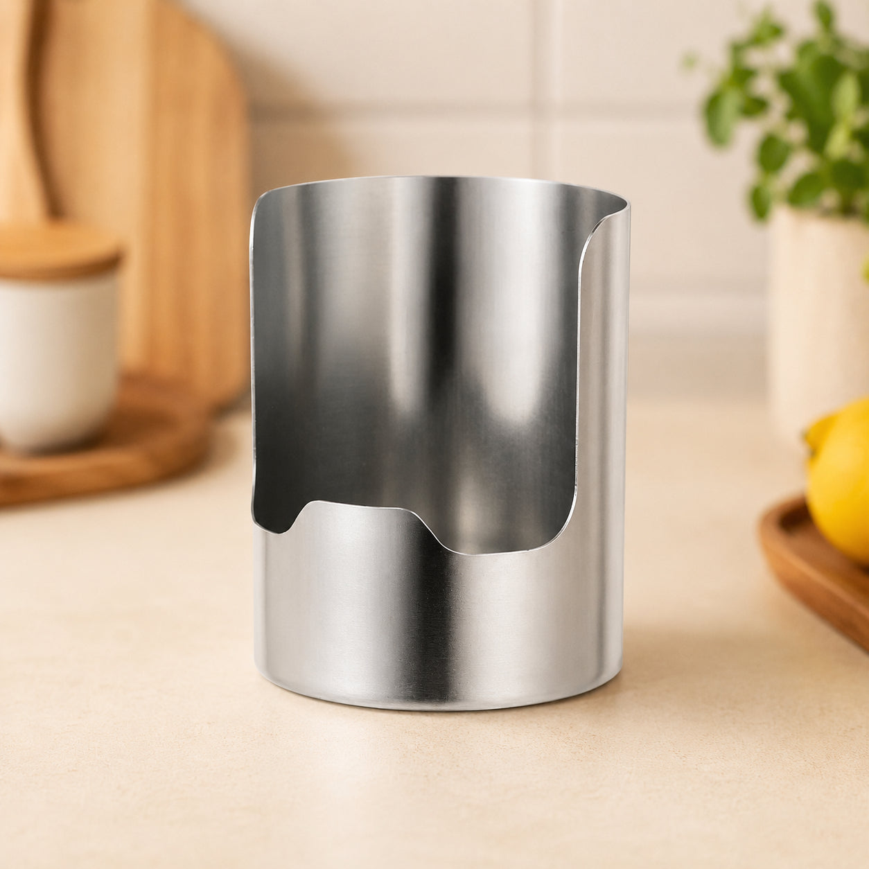 ⚡️Thickened Stainless Steel Utensil Organizer, Rust Resistant Easy to Clean