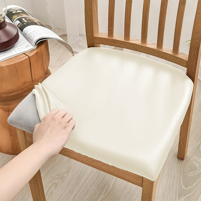 ✨ PU Leather Chair Protector – Waterproof & Oil-Resistant Seat Covers for Dining Chairs, Removable & Washable