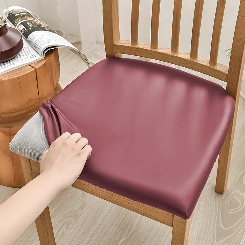 ✨ PU Leather Chair Protector – Waterproof & Oil-Resistant Seat Covers for Dining Chairs, Removable & Washable