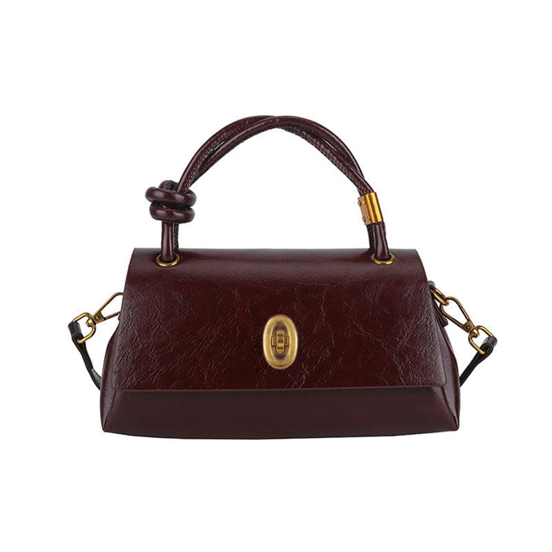 👜 Women's Mini Top Handle Crossbody Bag – 3-Way Wear | Large Capacity PU Leather Handbag | Smooth Zipper Closure | Chic & Compact Daily Purse ✨
