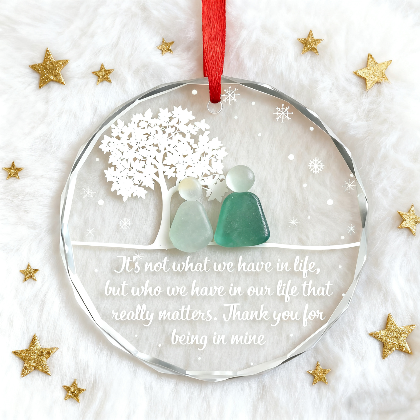 Handcrafted Sea Glass Friendship Keepsake