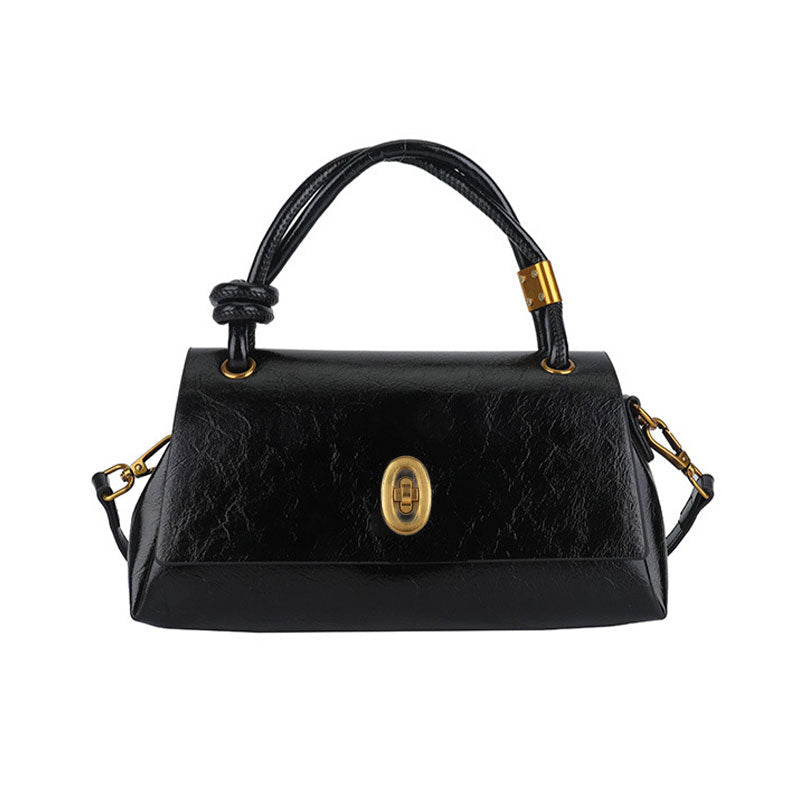 👜 Women's Mini Top Handle Crossbody Bag – 3-Way Wear | Large Capacity PU Leather Handbag | Smooth Zipper Closure | Chic & Compact Daily Purse ✨