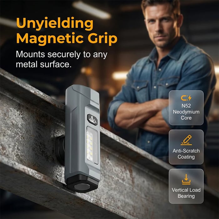 Infrared Laser Flashlight with COB Magnetic Base