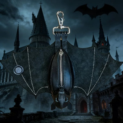 🦇Leather Bat Coin Purse