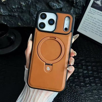 🔥 HOT SALE 🔥🔥New In Phone Case for iPhone 17 Series - Luxurious Leather Invisible Stand Case