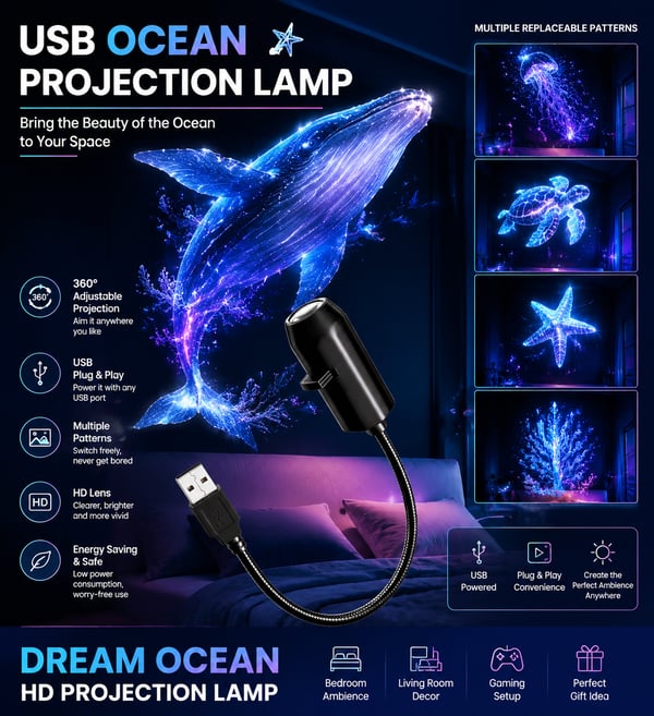 ✨ Plug-and-Play HD Star Projecto