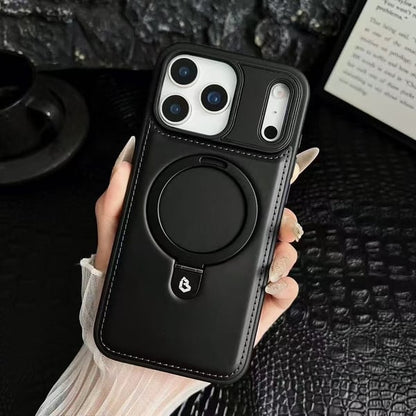 🔥 HOT SALE 🔥🔥New In Phone Case for iPhone 17 Series - Luxurious Leather Invisible Stand Case