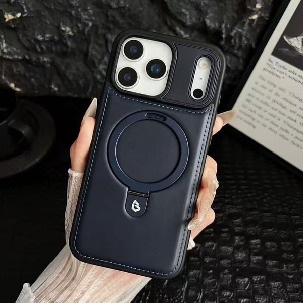 🔥 HOT SALE 🔥🔥New In Phone Case for iPhone 17 Series - Luxurious Leather Invisible Stand Case