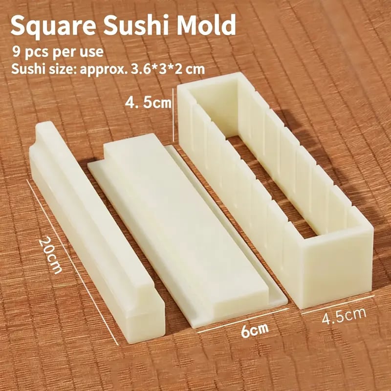 🍣 49% OFF Sushi Maker Mold – Perfect Homemade Rolls Made Easy