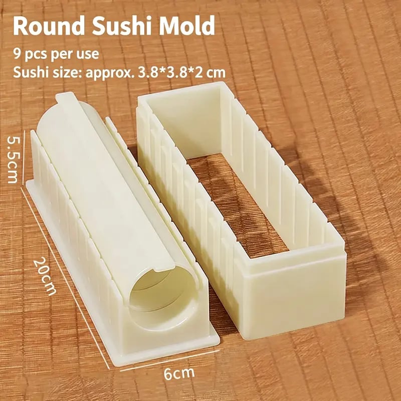 🍣 49% OFF Sushi Maker Mold – Perfect Homemade Rolls Made Easy