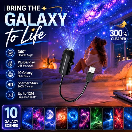 ✨ Plug-and-Play HD Star Projecto