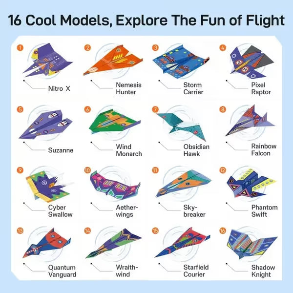 ✈️✨DIY Paper Airplane Book