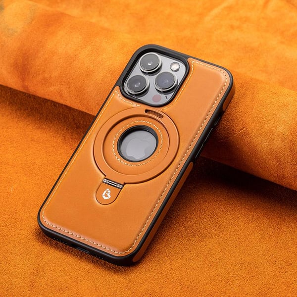 🔥 HOT SALE 🔥🔥New In Phone Case for iPhone 17 Series - Luxurious Leather Invisible Stand Case