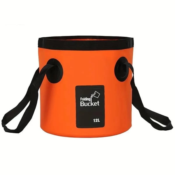 Portable Foldable Water Bucket - Perfect for Fishing, Camping, Traveling!!