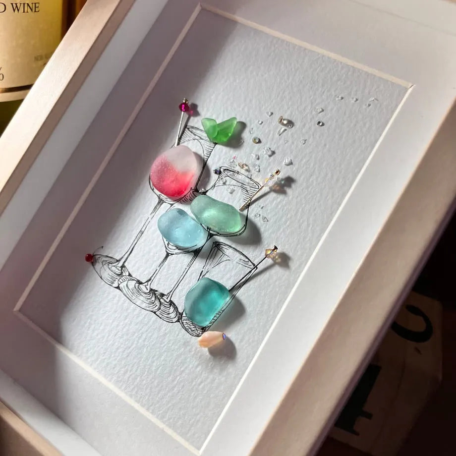 Cocktails of the Sea Glass Art