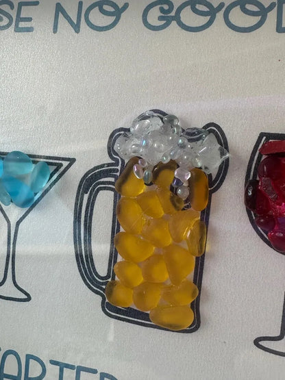 Sea Glass Art Happy Hour Cocktails